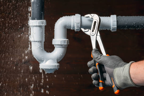 Professional Drain Cleaning technician working in Bethesda, MD